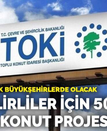 Ağırlıklı olarak büyükşehirlerde olacak… Dar gelirliler için 500 bin sosyal konut projesi yolda