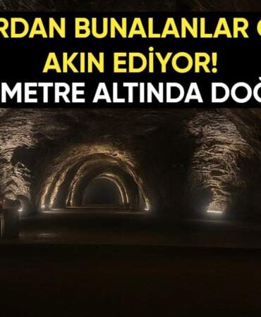 Sıcaklardan bunalanlar o ilimize akın ediyor: Yerin 150 metre altında doğal klima: Tuz Mağarası!