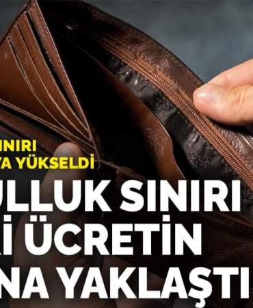 TÜRK-İŞ: Açlık sınırı 26 bin 413 liraya yükseldi