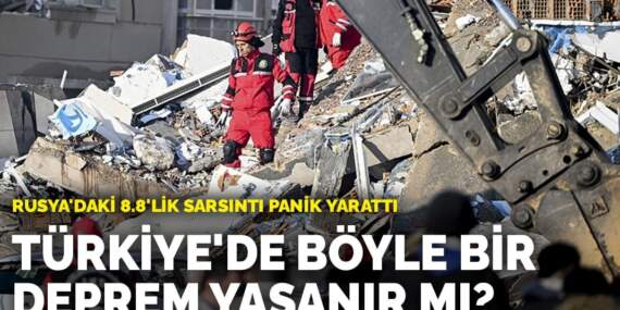 Rusya’daki 8.8’lik sarsıntı panik yarattı: Türkiye’de böyle bir deprem yaşanır mı?