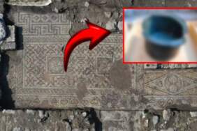 Bergama’da 1400 yıllık sır ortaya çıktı! Havuzun dibinden servet değerinde bronz kazan çıktı!