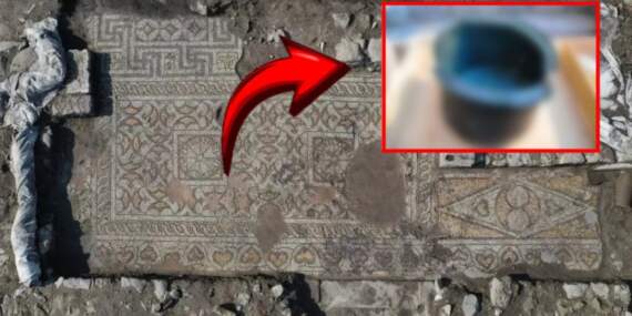 Bergama’da 1400 yıllık sır ortaya çıktı! Havuzun dibinden servet değerinde bronz kazan çıktı!