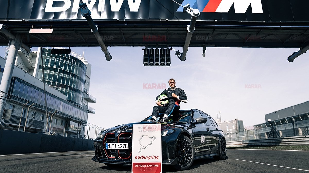 BMW tarih yazdı! Nürburgring’in en hızlı Station Wagon’u artık M3 CS Touring