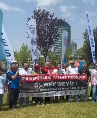 Diş hekimleri ülke genelinde iş bıraktı: Amaç halkı cezalandırmak değil, daha kaliteli, insani bir sağlık sistemi
