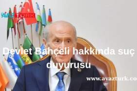 Siyasette Deprem Etkisi Yaratacak Suç Duyurusu!