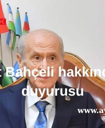 Siyasette Deprem Etkisi Yaratacak Suç Duyurusu!