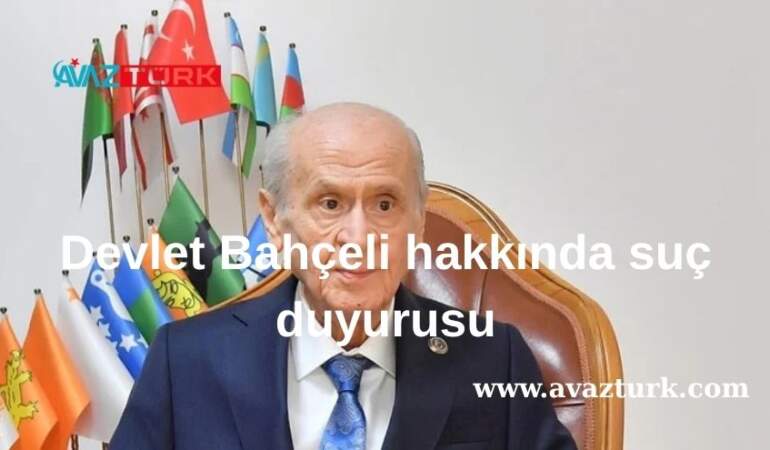 Siyasette Deprem Etkisi Yaratacak Suç Duyurusu!