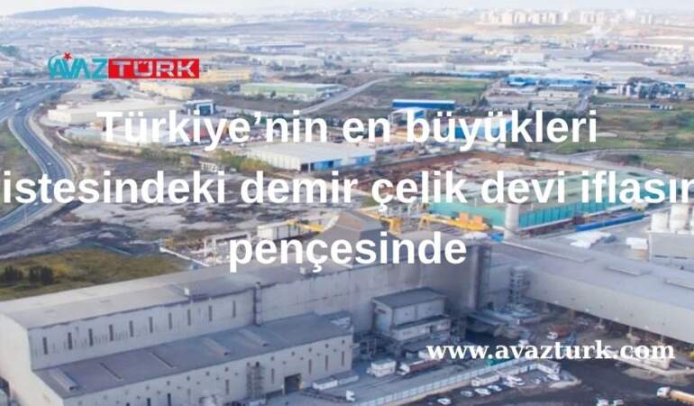 Demir Çelik Devi Türkiye’yi Şok Eden Mali Uçurumun Eşiğinde!