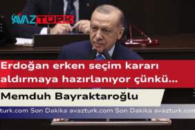 Erdoğan’ın Erken Seçim Hazırlıklarının Perde Arkası!