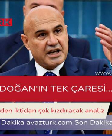 Erdoğan’ın Tek Çaresi Belli Oldu