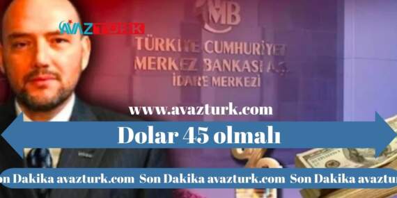 Dolar 40 Yetmez, 45 TL’nin Altı Sağlıklı Değil!