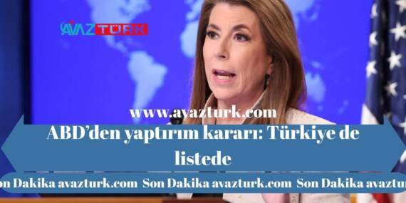 ABD’den Türkiye’ye Şok Yaptırım