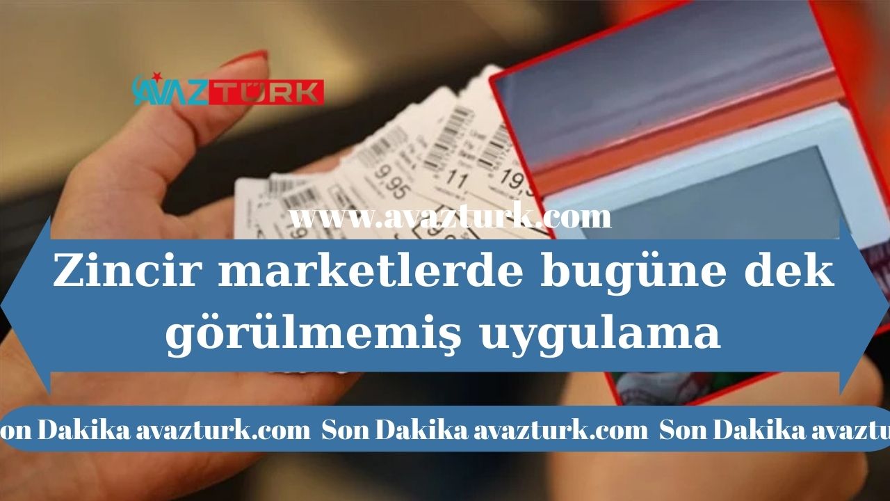 Zincir Marketlerde Fiyatlar Artık Saatte Bir Değişiyor, Dikkat!