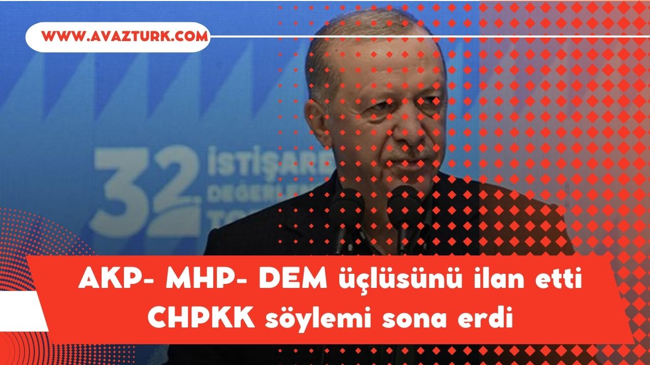 AKP, MHP ve DEM Parti’nin “Terörsüz Türkiye” için birlikte yürüme kararı