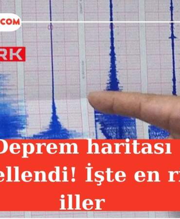 Yeni Deprem Haritası Ülkenin Gerçek Riskini Ortaya Çıkardı!