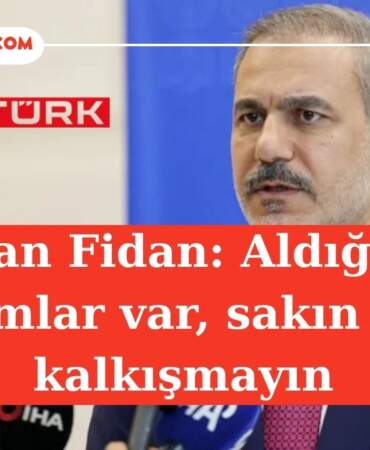 Hakan Fidan’dan Ortadoğu’yu Gerimecek Tek Cümlelik Şok Uyarı
