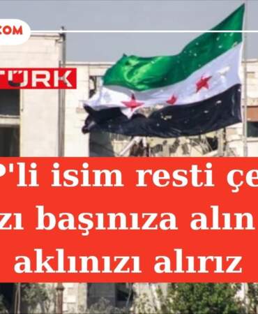 AKP’li İsimden İsrail ve YPG’ye Tek Cümlelik Şok Rest