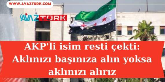 AKP’li İsimden İsrail ve YPG’ye Tek Cümlelik Şok Rest