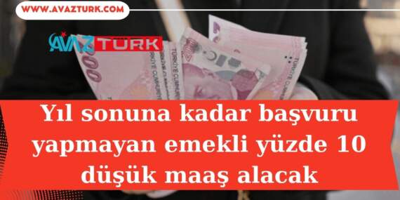 Bu Tarihi Kaçıranın Maaşı Ömür Boyu Eksik Kalacak!