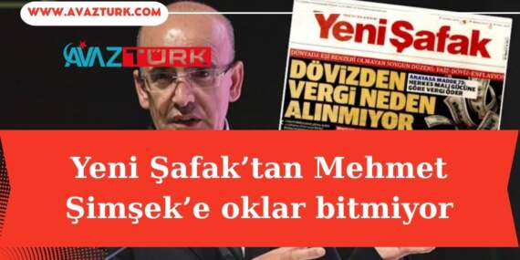Hazine Bakanı Şimşek’e İktidar Medyasından Eşi Benzeri Görülmemiş Bir Vuruş