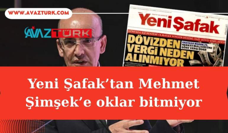 Hazine Bakanı Şimşek’e İktidar Medyasından Eşi Benzeri Görülmemiş Bir Vuruş