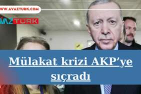 Mülakat Krizinin Kalbi AKP’yi Vurdu