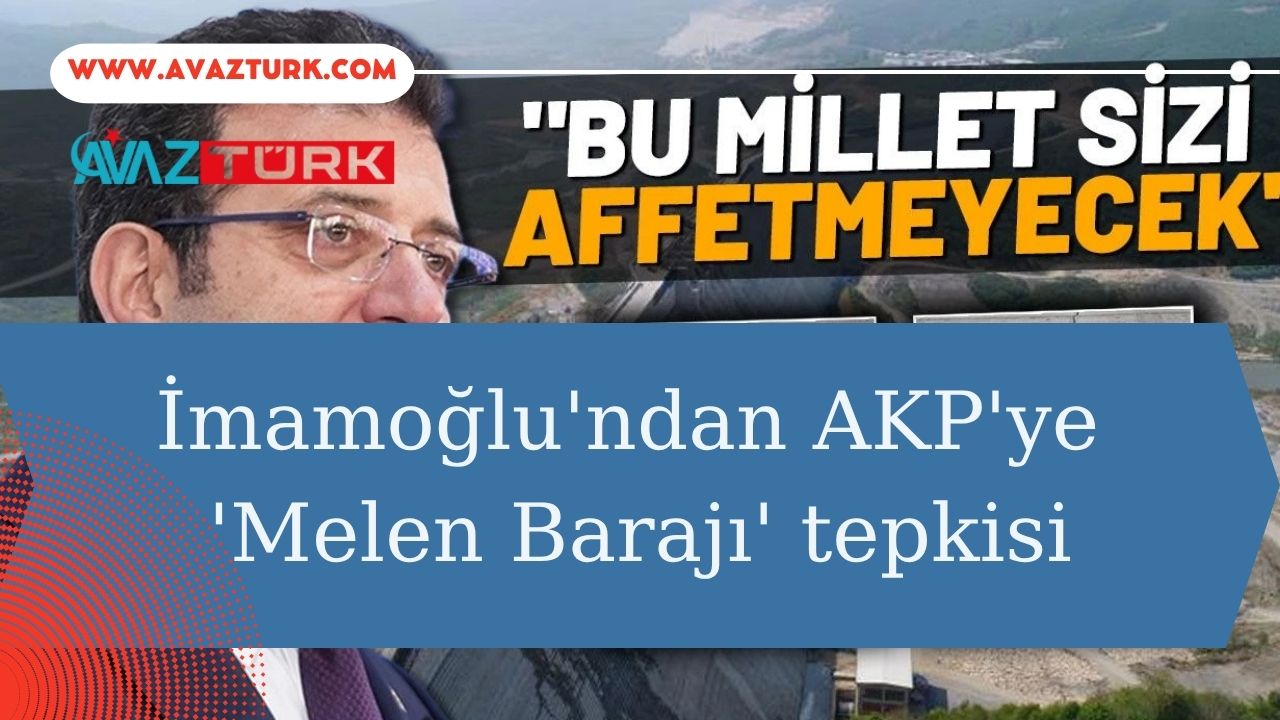 İmamoğlu’ndan İktidara Tarihi Su İsyanı