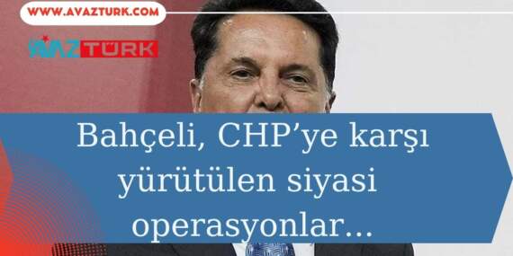 Bahçeli, CHP Operasyonlarının Barış Sürecine Zarar Verdiğinin Farkında