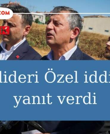 Özel’den Kritik Ziyaret Sonrası O İddiaya Sert Yanıt