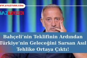 Bahçeli’nin Teklifinin Ardından Türkiye’nin Geleceğini Sarsan Asıl Tehlike Ortaya Çıktı!