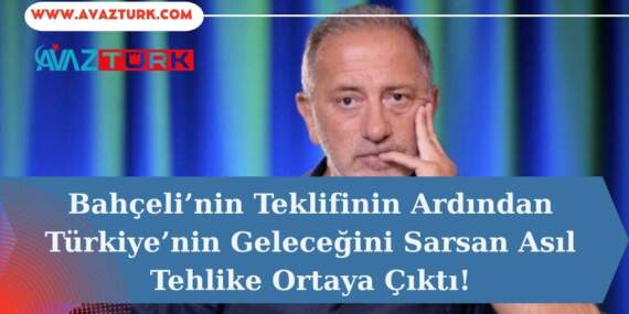 Bahçeli’nin Teklifinin Ardından Türkiye’nin Geleceğini Sarsan Asıl Tehlike Ortaya Çıktı!