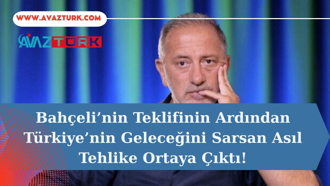 Bahçeli’nin Teklifinin Ardından Türkiye’nin Geleceğini Sarsan Asıl Tehlike Ortaya Çıktı!