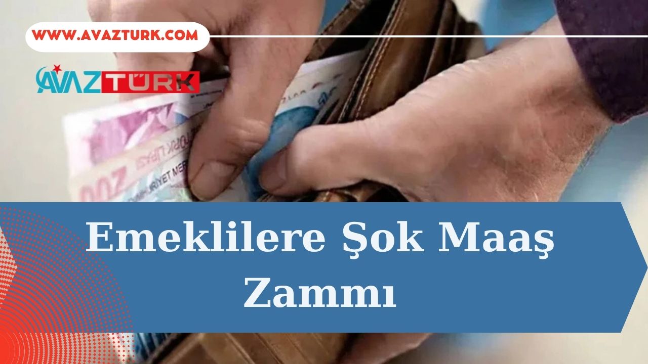 Emeklilere Şok Maaş Zammı