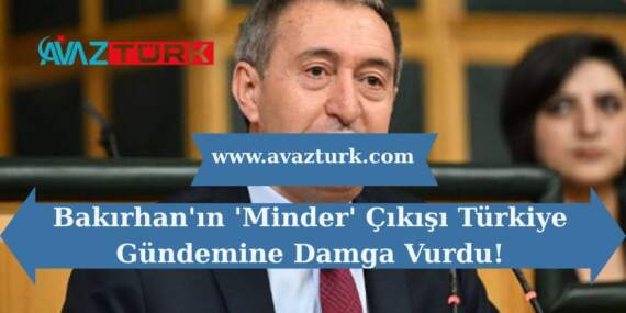 Bakırhan’ın ‘Minder’ Çıkışı Türkiye Gündemine Damga Vurdu!