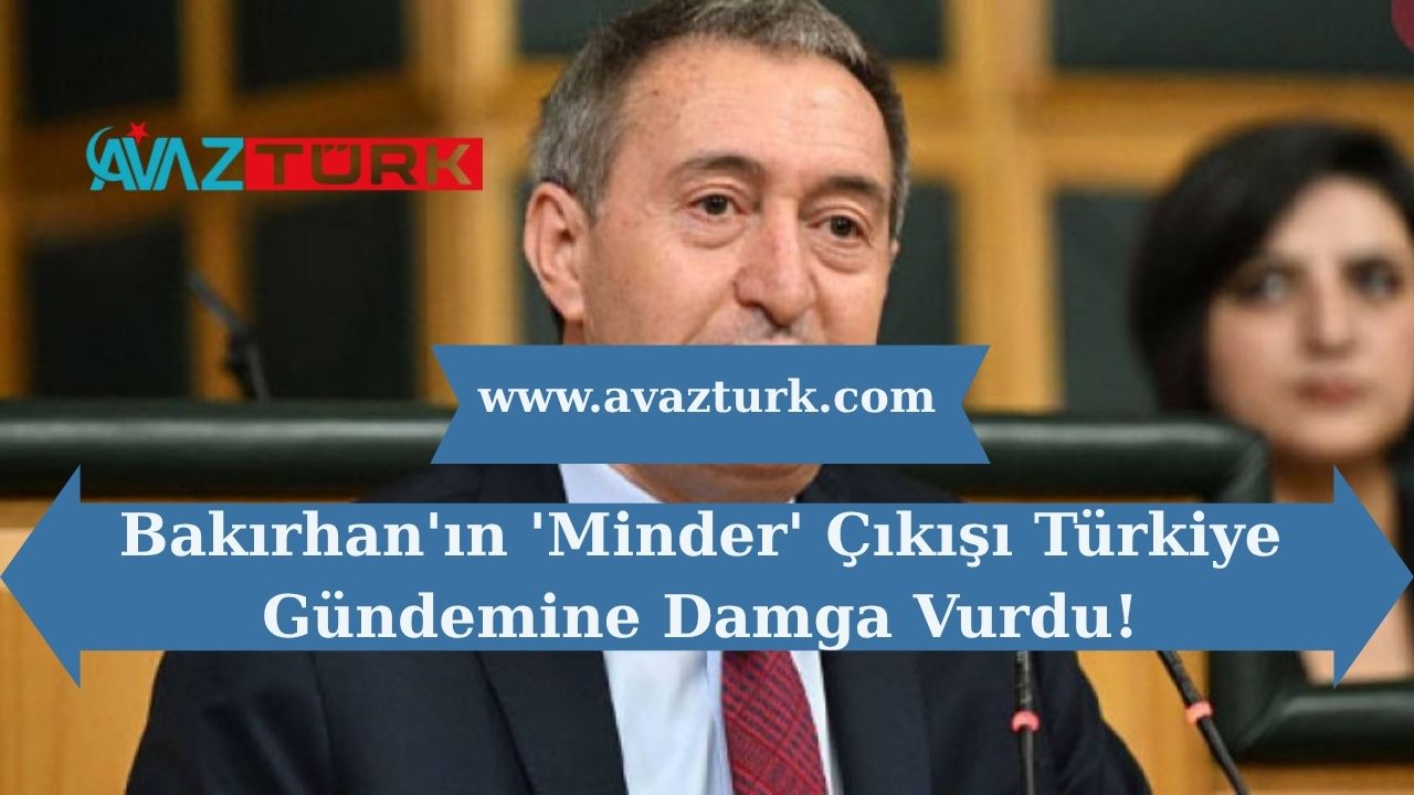 Bakırhan’ın ‘Minder’ Çıkışı Türkiye Gündemine Damga Vurdu!