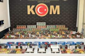 Afyonkarahisar’da Polisten Kaçak Makaron ve Tütün Operasyonu