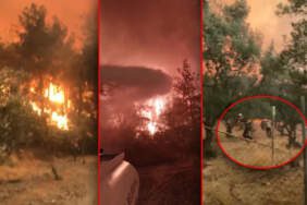 Alevlerin Ortasında Dehşeti Yaşadılar! ‘Çıkmamız Lazım, Ortada Kaldık’