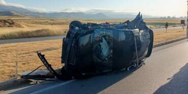 Amasya’da Trafik Kazası: 1 Ölü, 4 Yaralı