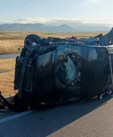 Amasya’da Trafik Kazası: 1 Ölü, 4 Yaralı