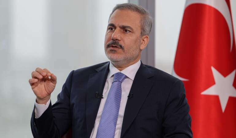 Bakan Hakan Fidan, Suriyeli Mevkidaşı ile Görüştü