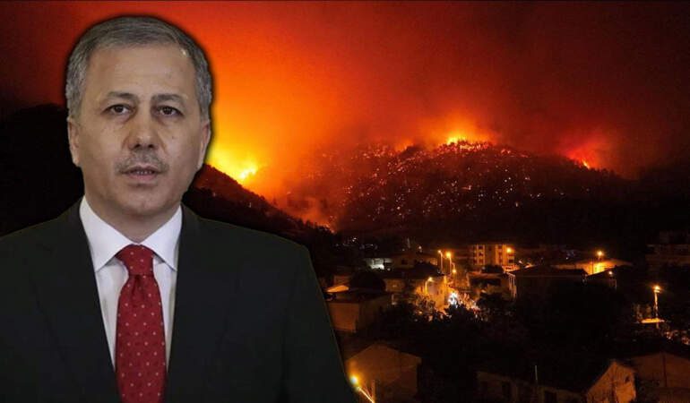 Bakan Yerlikaya Acı Bilançoyu Paylaştı: İşte 13 İlde Yangın Felaketinin Faturası…