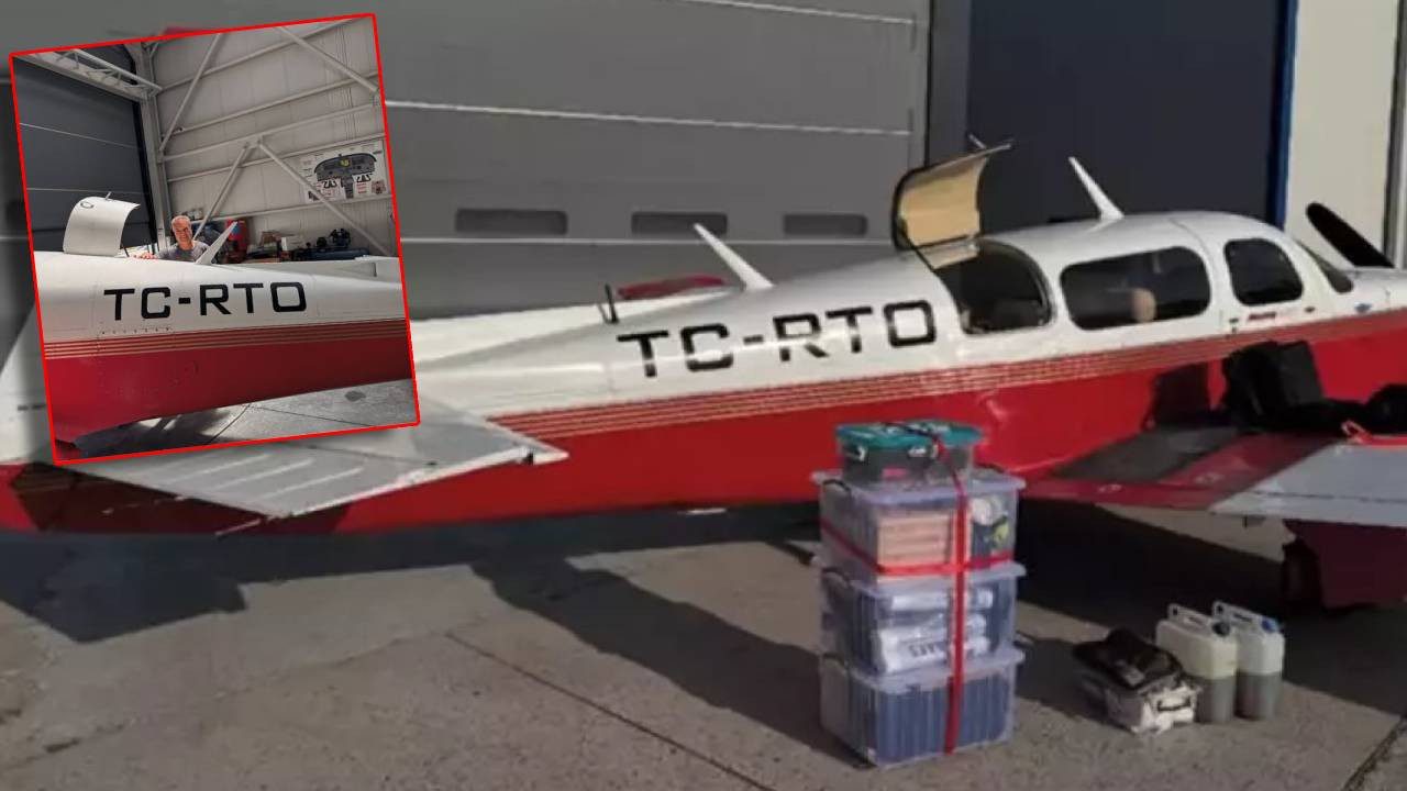 Bayburt-Erzurum Sınırında Uçak Kazası! İçindeki 2 Kişi Aranıyor