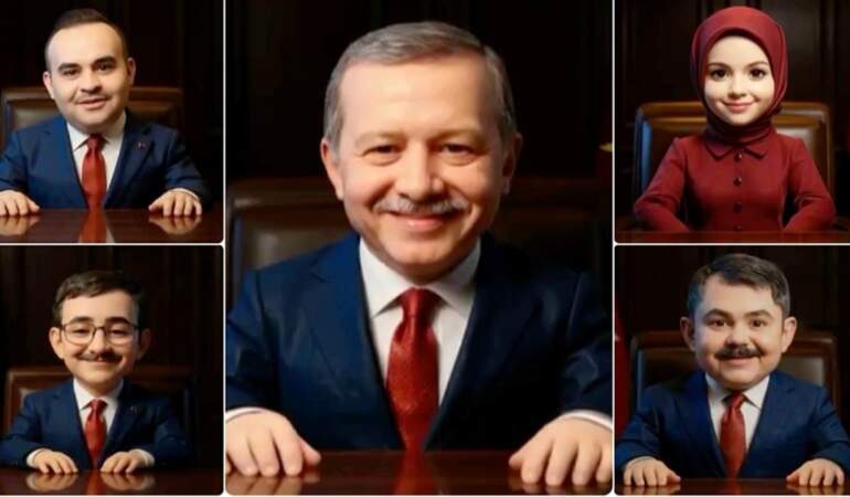 ‘Bebek Kabine’ Herkesi Şaşırttı! Bakanları Gören Tanıyamadı