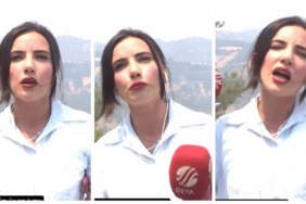Beyaz TV Muhabiri, Yangın Bölgesinde Kameramanı Azarladı! Tepkiler Çığ Gibi