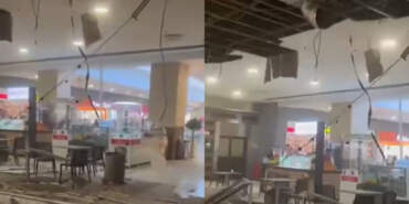 Beylikdüzü’nde AVM’de Büyük Panik! Asma Tavan Çöktü