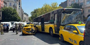 Beyoğlu’ndaki Zincirleme Kazada Flaş Gelişme: İETT Şoförü Gözaltına Alındı