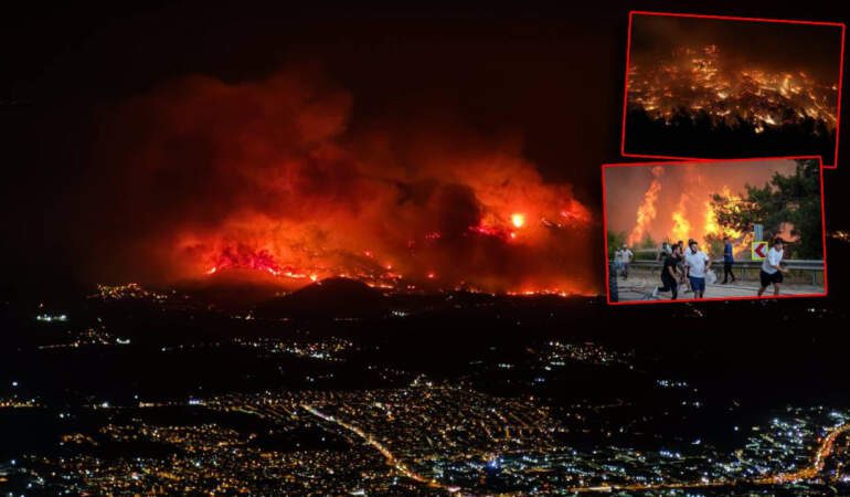 Bursa’da Kabus Gibi Gece! Alevler Şehri Sardı: Tahliyeler Başladı