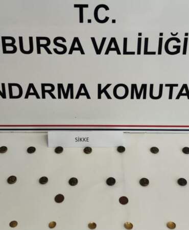 Bursa’da Tarihi Eser Operasyonu: Çok Sayıda Sikke Ele Geçirildi
