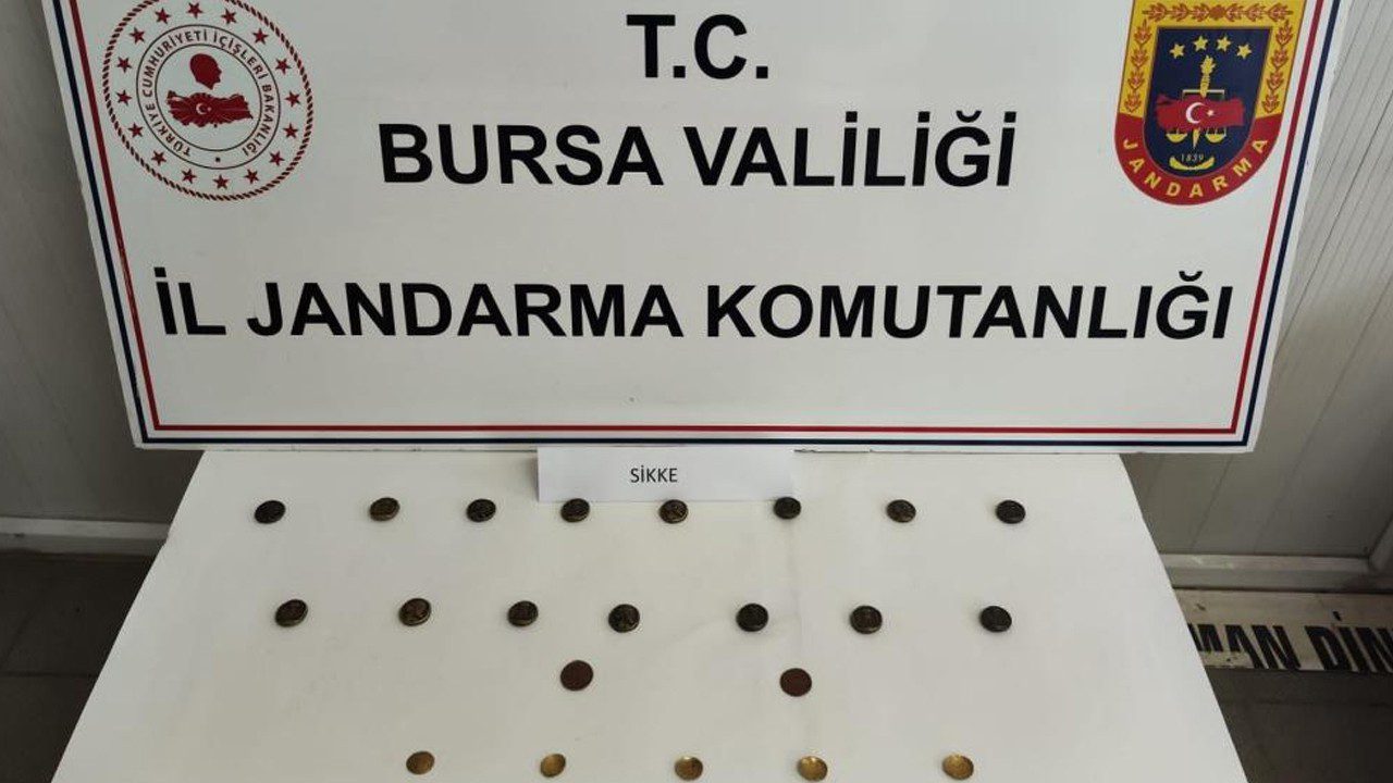 Bursa’da Tarihi Eser Operasyonu: Çok Sayıda Sikke Ele Geçirildi