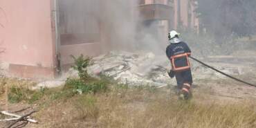 Çankırı’da Ot Yangını Korkuttu